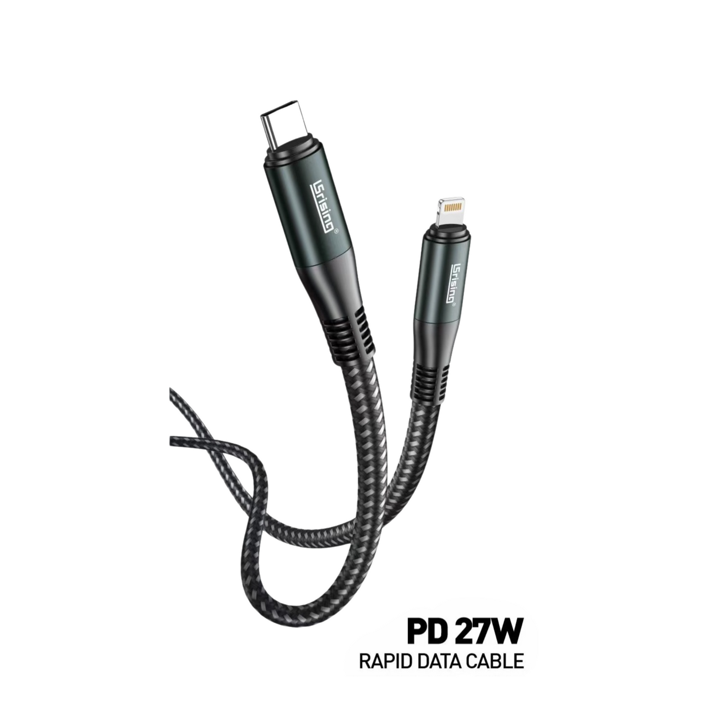 Cable USB-C a Lightning PD 27W – 1,2M Carga rápida certificada para iPhone y iPad. Carga Rápida Certificada y Transferencia Estable