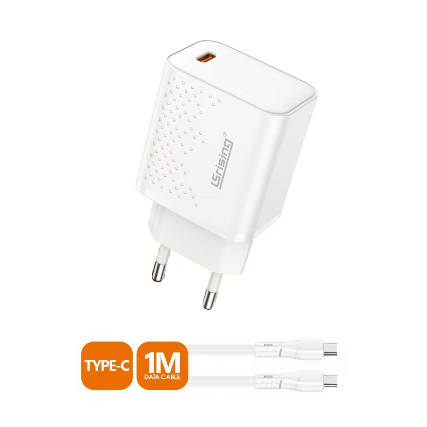 CARGADOR CON CABEZAL Y CABLE INCLUIDO