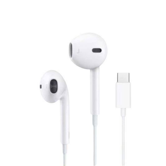 Auriculares USB-C In-Ear con Micrófono y Control de Volumen | Cascos HiFi con Cable Tipo C Compatibles con iPhone 16/15 Plus/Pro/Pro Max, iPad, Samsung Galaxy S25/S24/S23/S22 Plus/Ultra
