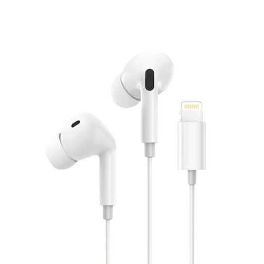 Auriculares con Cable para iPhone | Cascos Estéreo con Micrófono y Control de Volumen | CON GOMA Compatibles con iPhone 14 Pro Max, 13, 12, Mini, 11, SE, XS Max, X, XR, 8 Plus